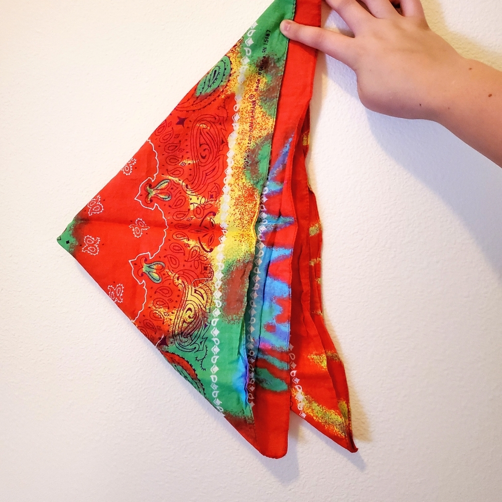 Tie Dye Bandana Unisex 100% Cotton